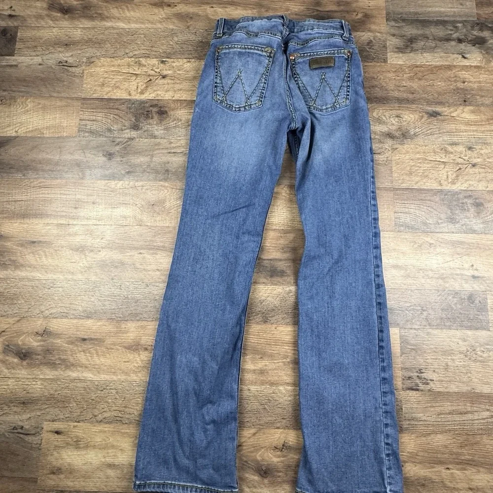 Wrangler Retro Sadie Trouser Low Rise Jean for Women Bootcut 7/8 X‎ 34